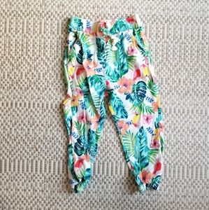 Toddler Tropical Hawaiian Jogger Pants 2T